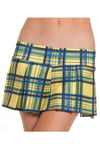 BW830WT School Girl Skirt - White